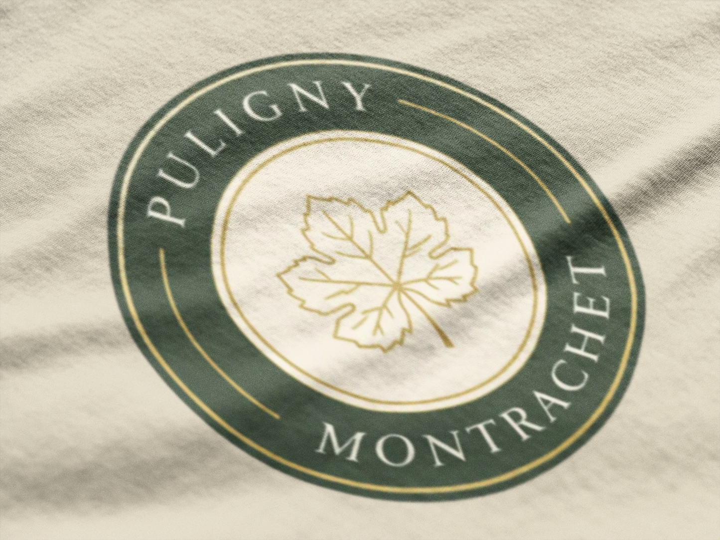 "Puligny-Montrachet" Crest Chardonnay T-Shirt