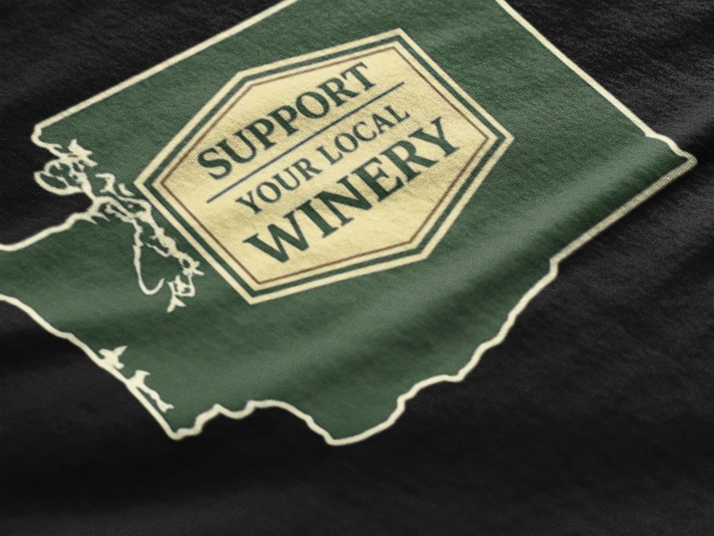 "Support Your Local Winery" Washington State T-Shirt