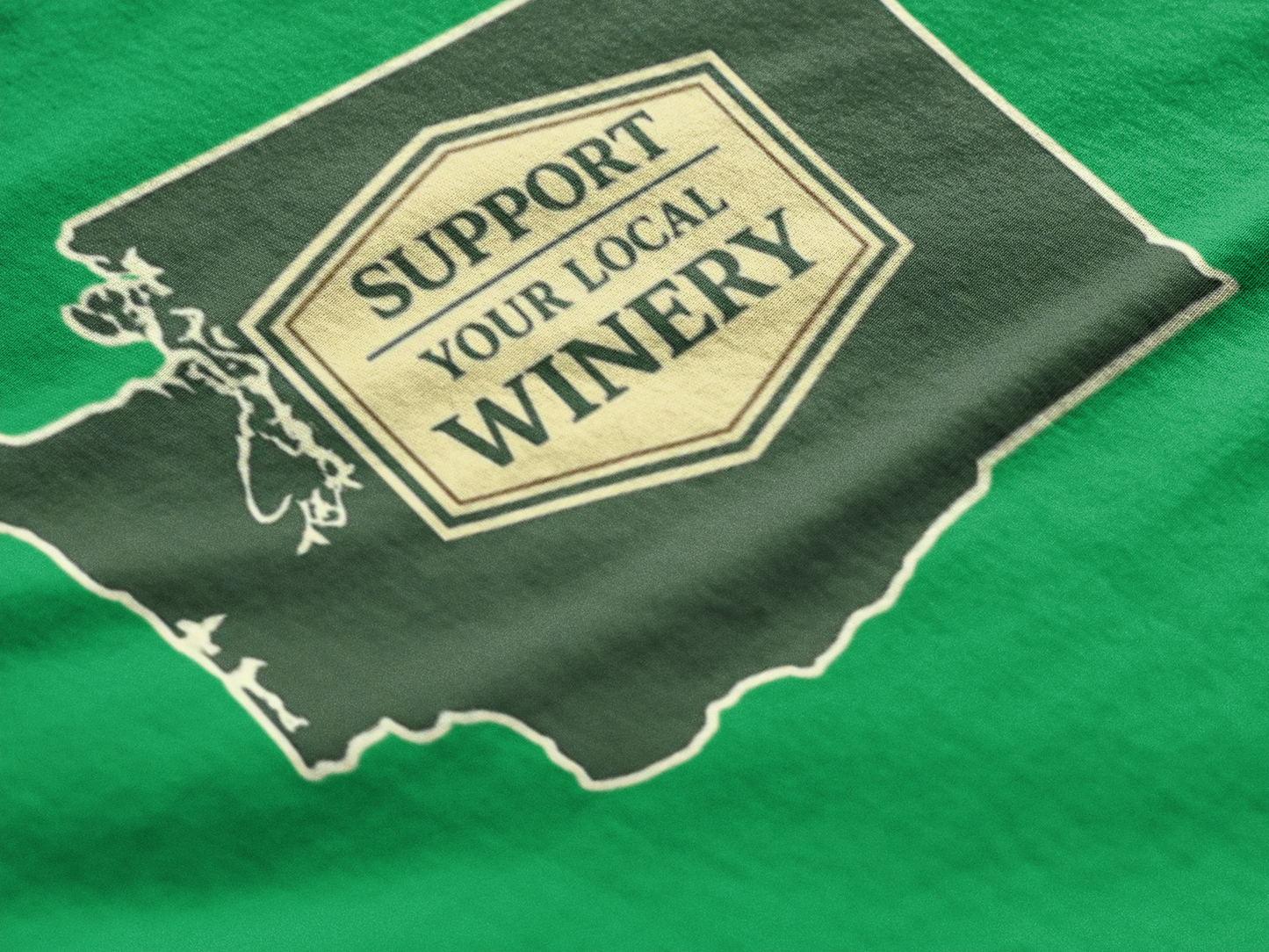 "Support Your Local Winery" Washington State T-Shirt
