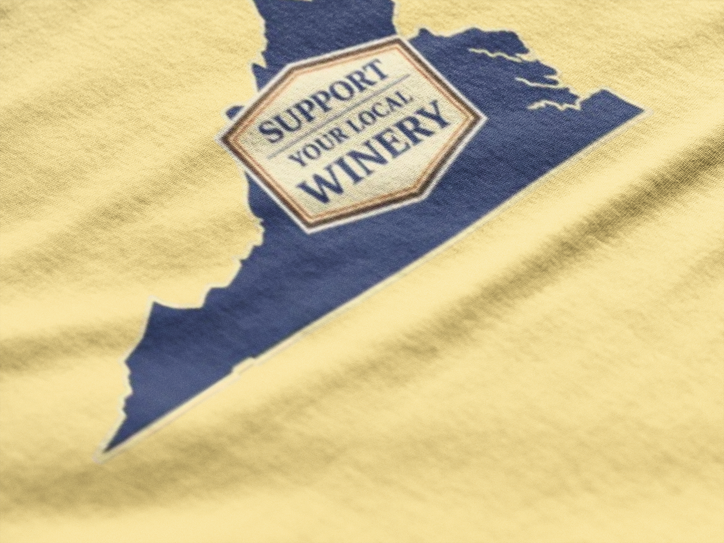"Support Your Local Winery" Virginia Wine Lover Shirt
