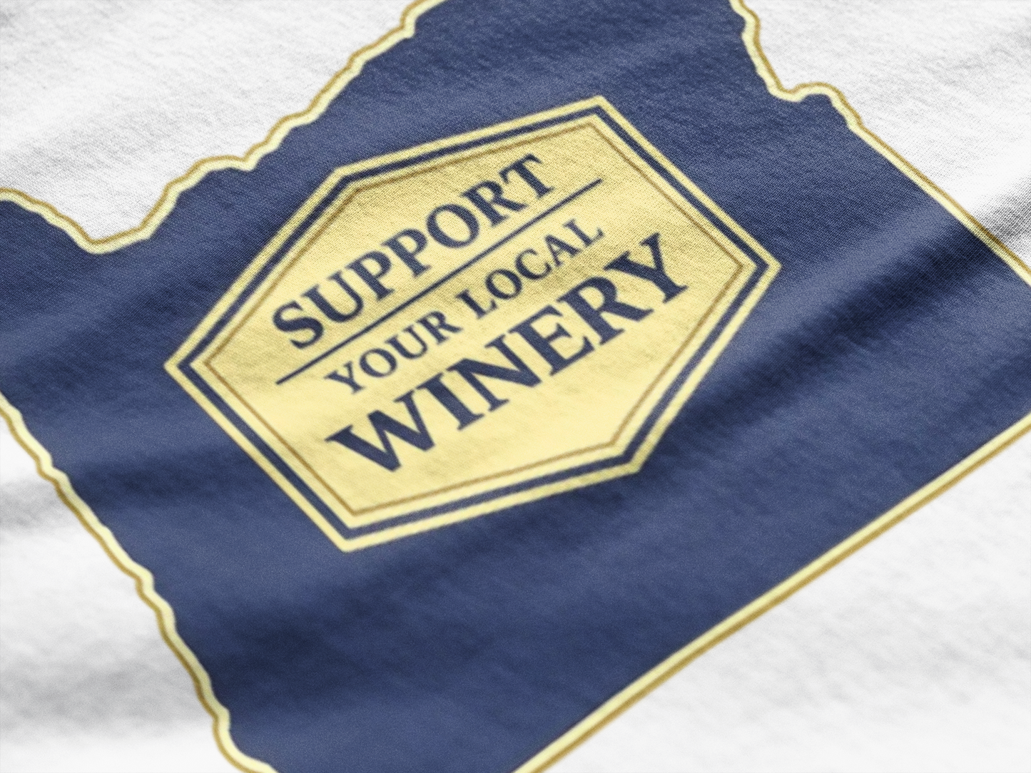 "Support Your Local Winery" Oregon Wine Lover T-Shirt