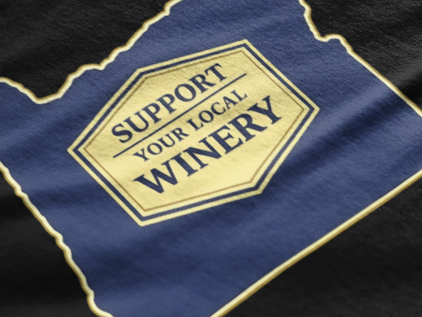 "Support Your Local Winery" Oregon Wine Lover T-Shirt