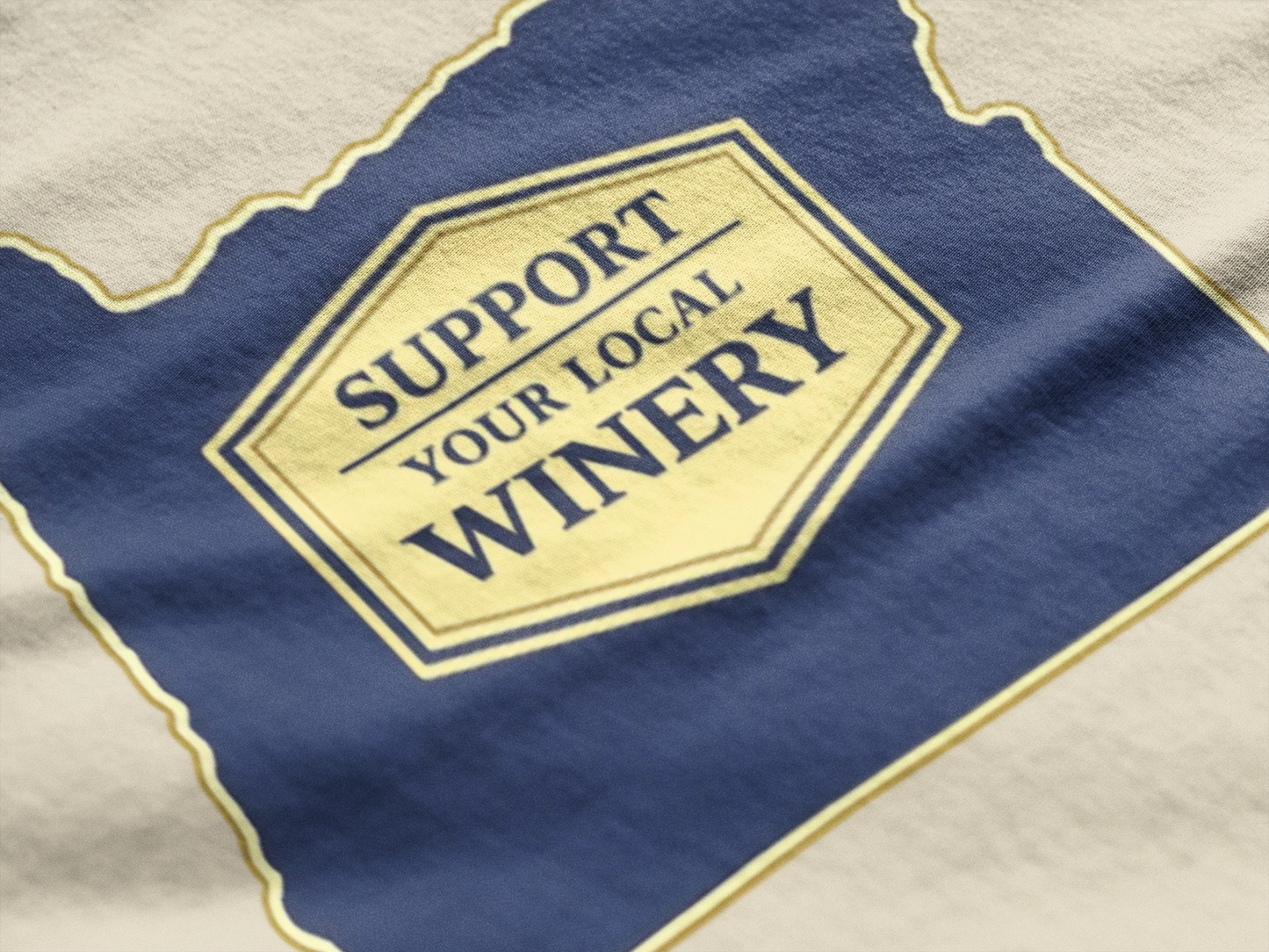 "Support Your Local Winery" Oregon Wine Lover T-Shirt
