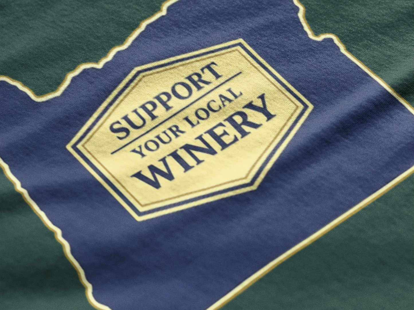 "Support Your Local Winery" Oregon Wine Lover T-Shirt