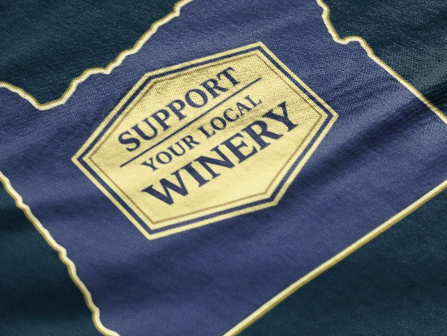 "Support Your Local Winery" Oregon Wine Lover T-Shirt
