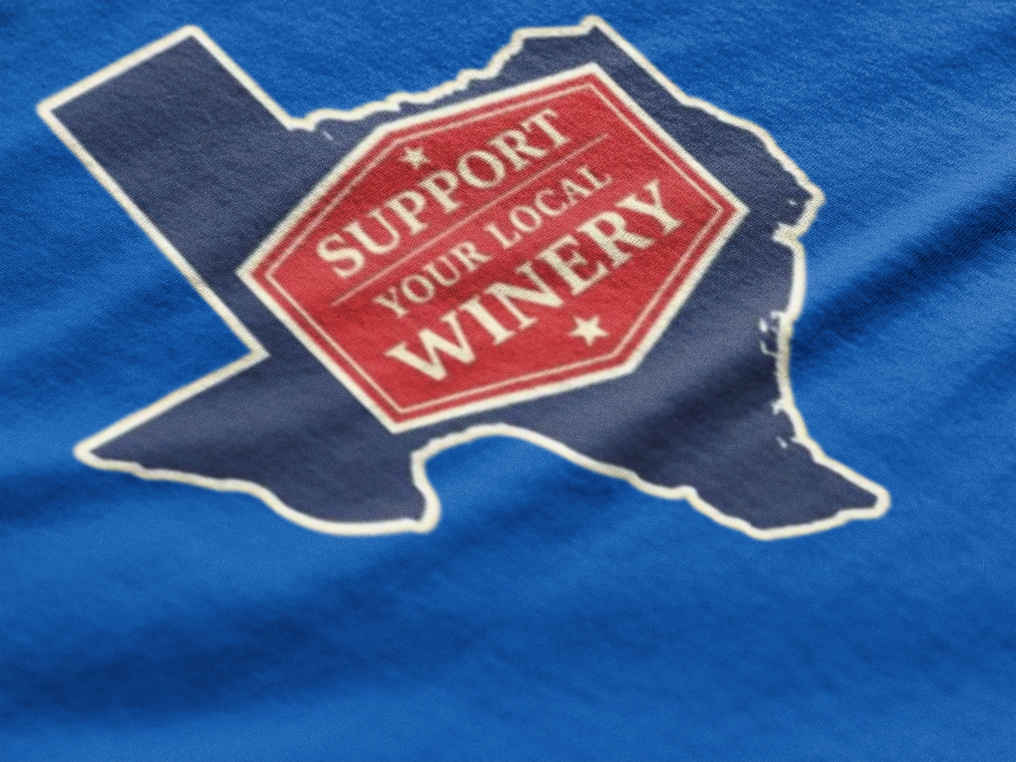 "Support Your Local Winery" Texas Wine Lover T-Shirt