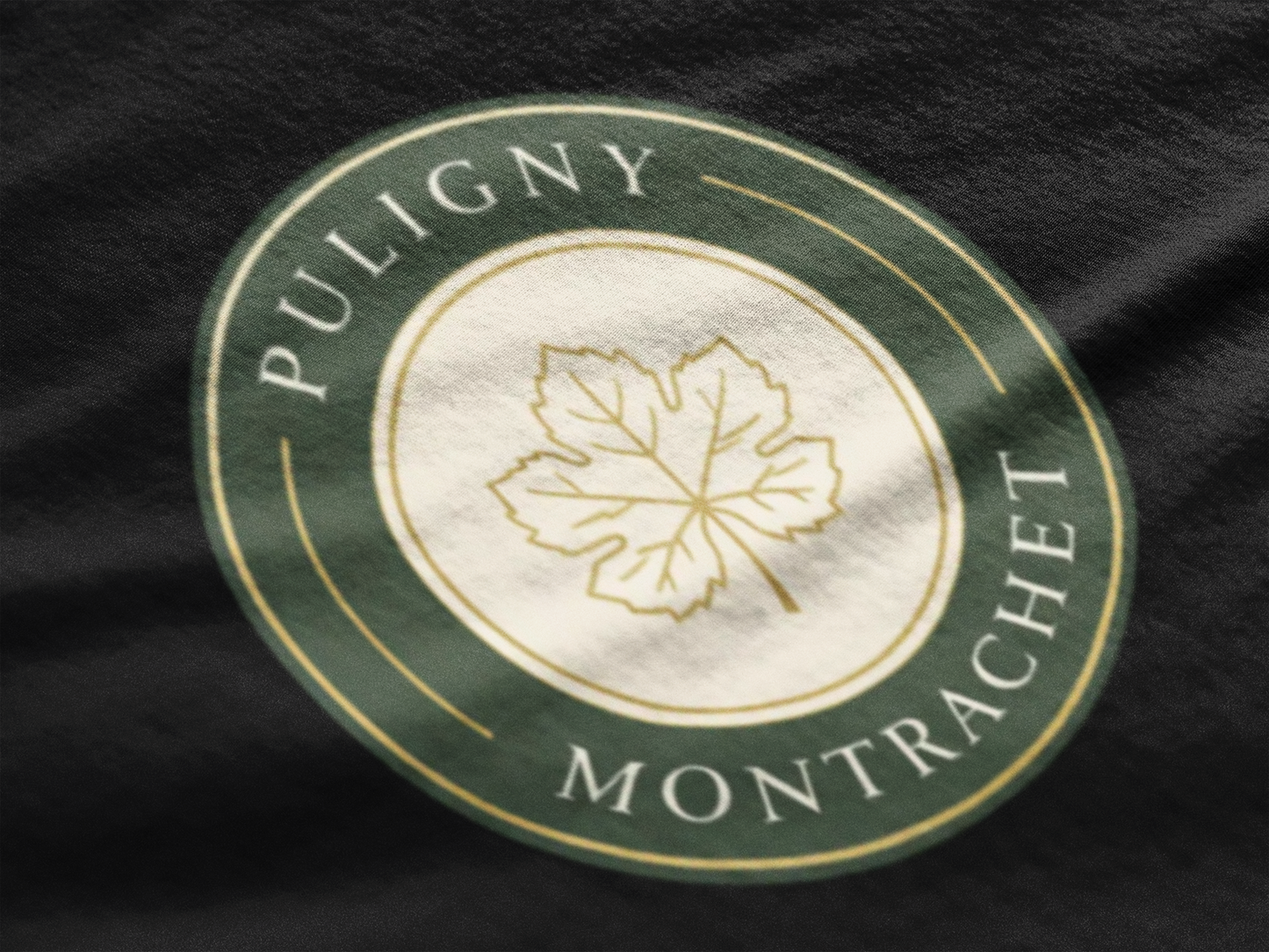 "Puligny-Montrachet" Crest Chardonnay T-Shirt