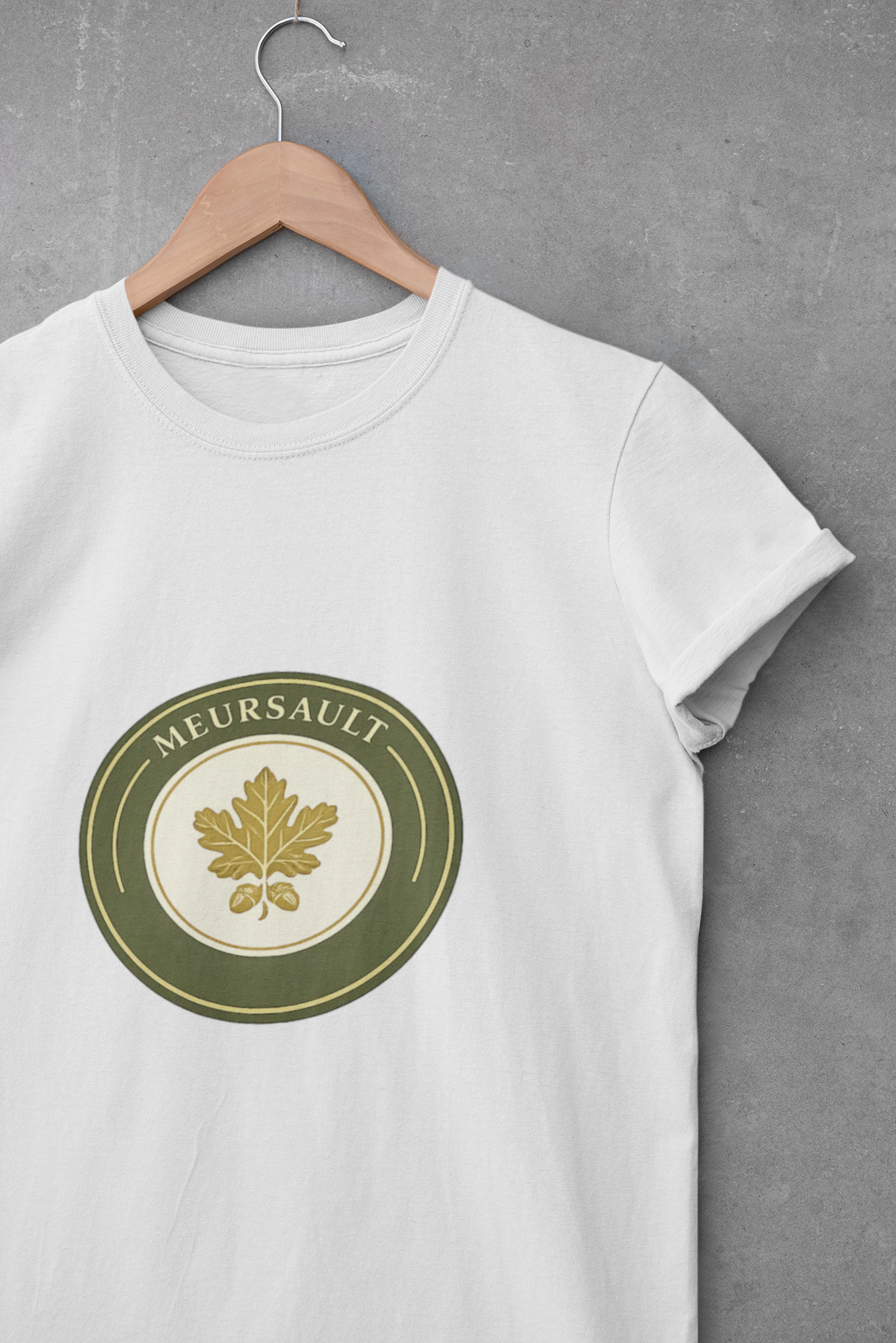 "Meursault" Crest Burgundy Chardonnay T-Shirt