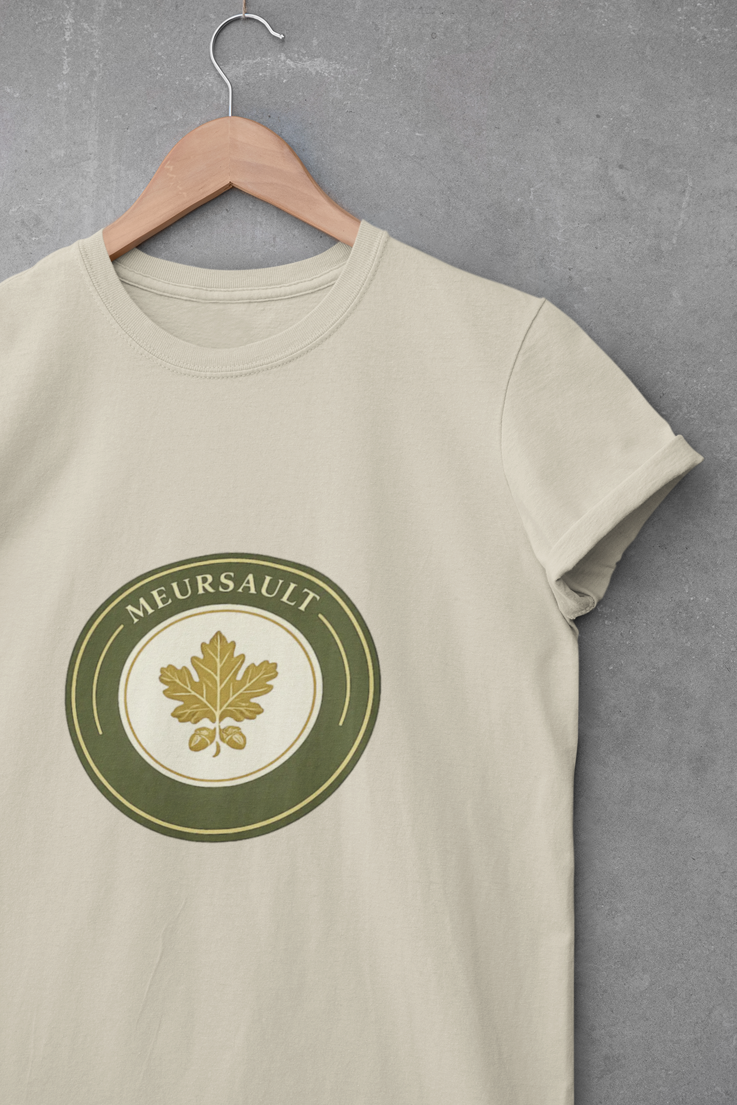 "Meursault" Crest Burgundy Chardonnay T-Shirt