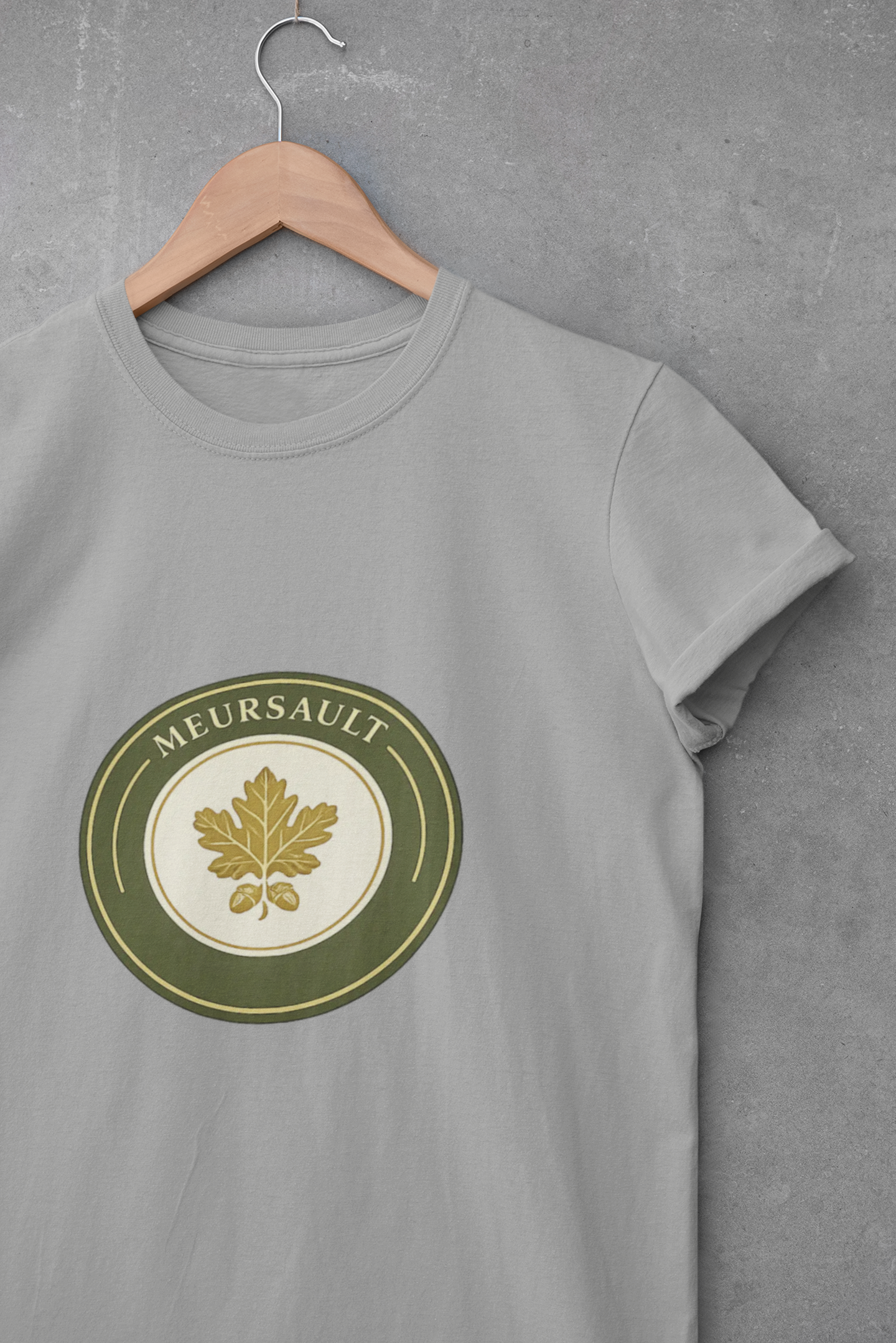 "Meursault" Crest Burgundy Chardonnay T-Shirt