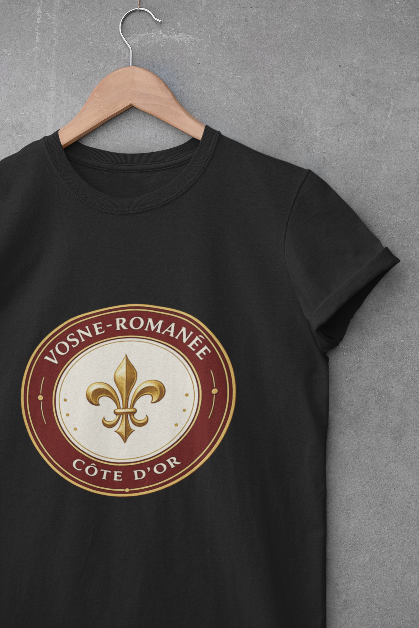 "Vosne-Romanée" Fleur Crest T-Shirt