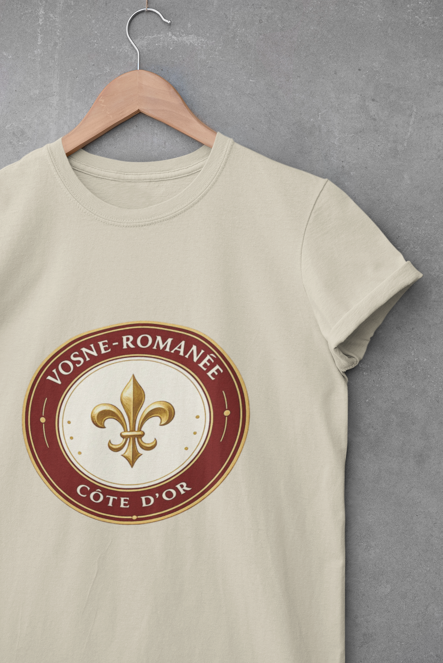 "Vosne-Romanée" Fleur Crest T-Shirt