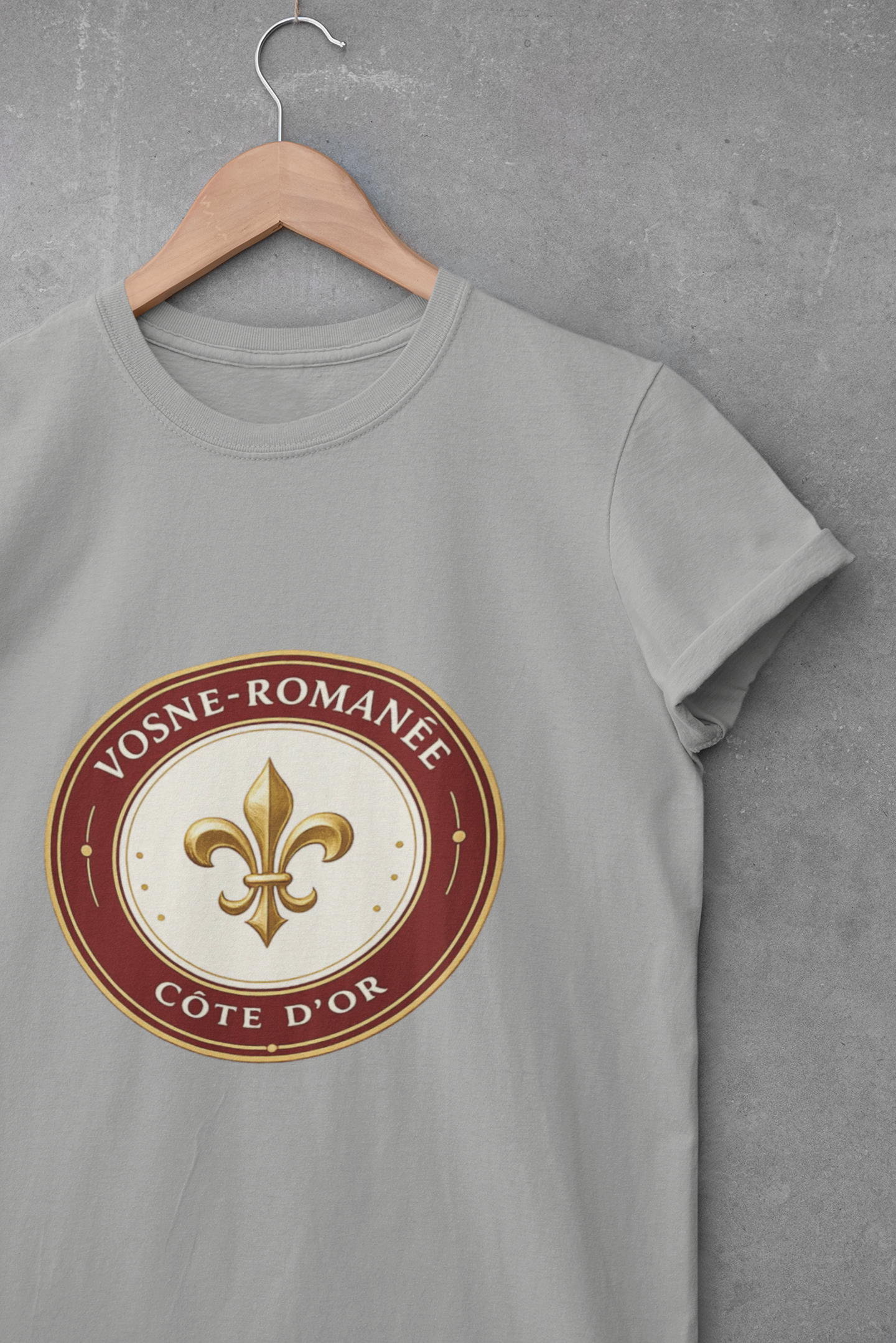 "Vosne-Romanée" Fleur Crest T-Shirt
