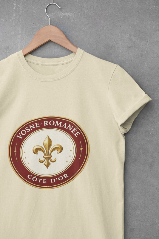 "Vosne-Romanée" Fleur Crest T-Shirt