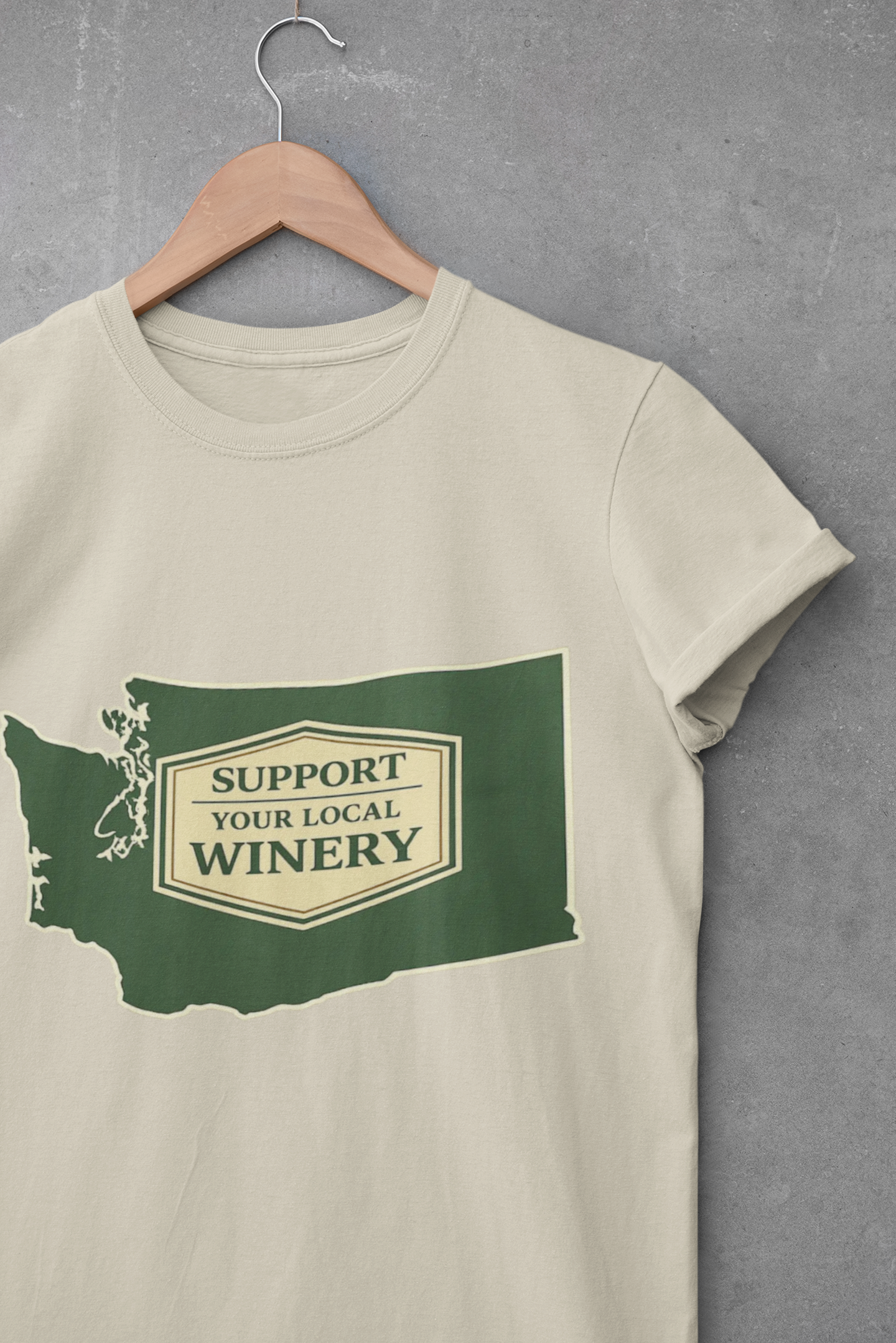 "Support Your Local Winery" Washington State T-Shirt