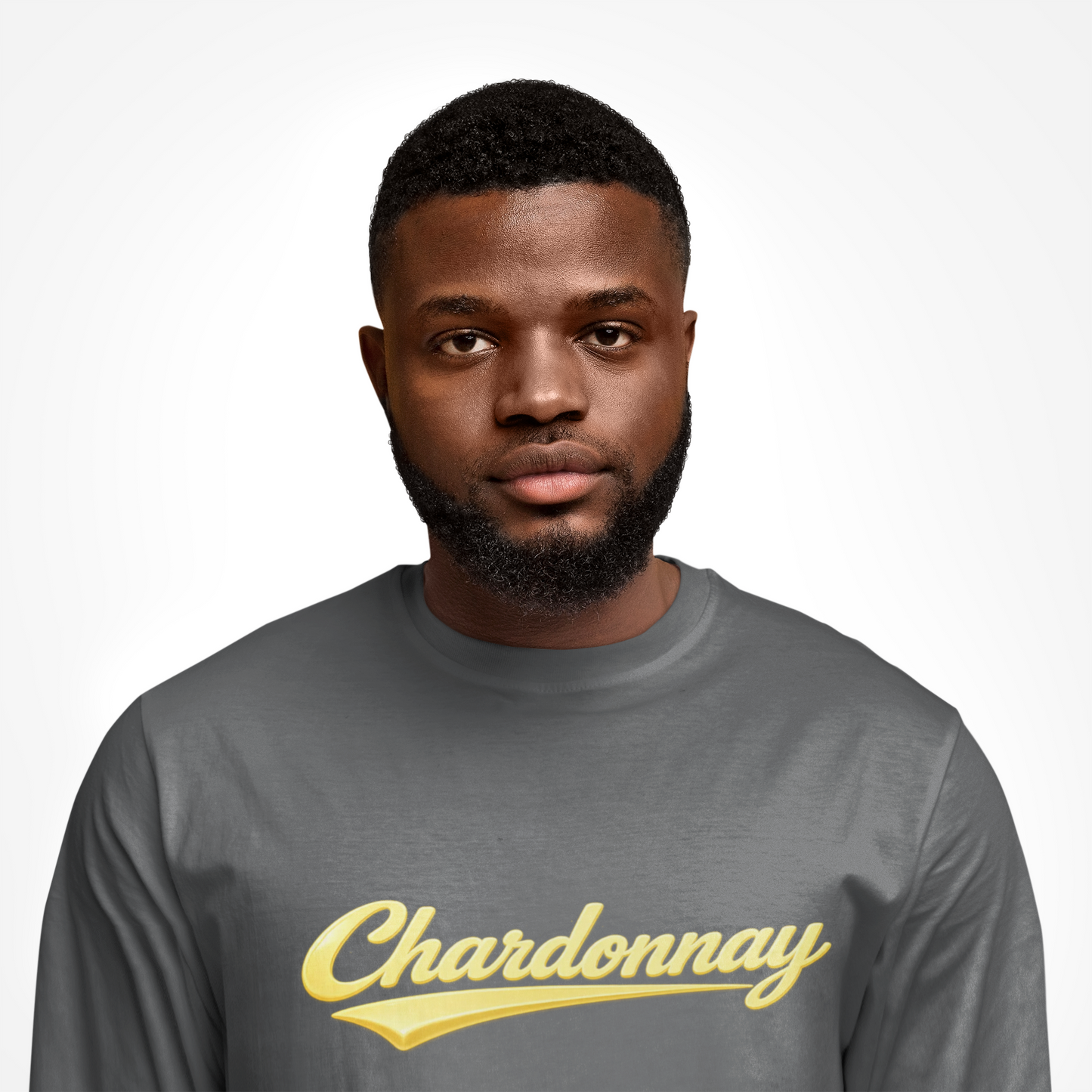"Chardonnay" Script Long Sleeve Tee