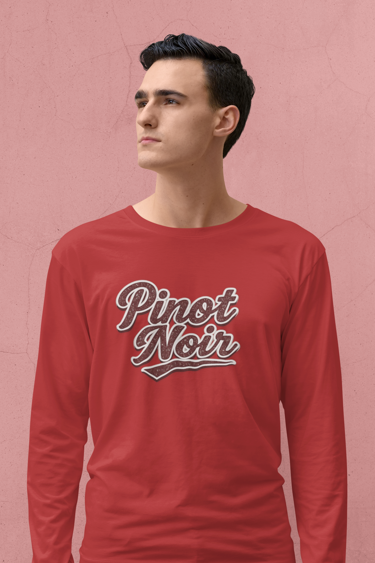 "Pinot Noir" Long Sleeve Tee