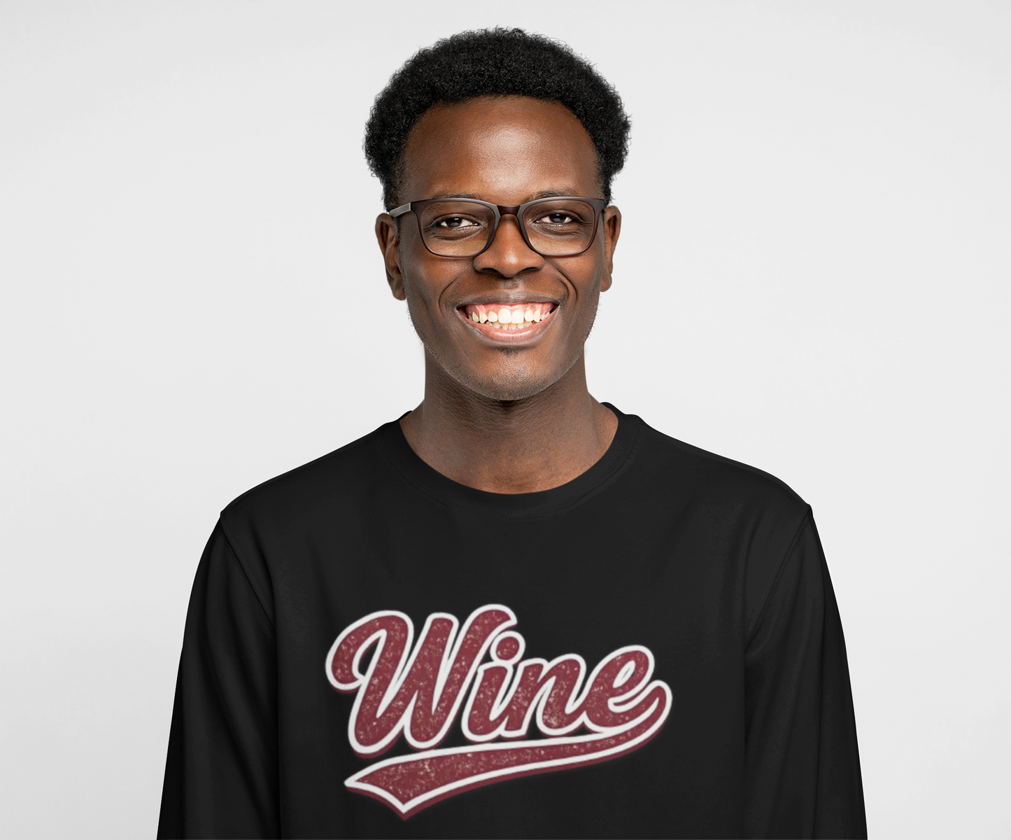 "Wine" Long Sleeve Tee