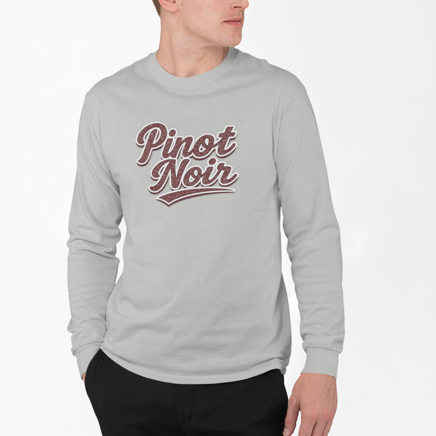 "Pinot Noir" Long Sleeve Tee