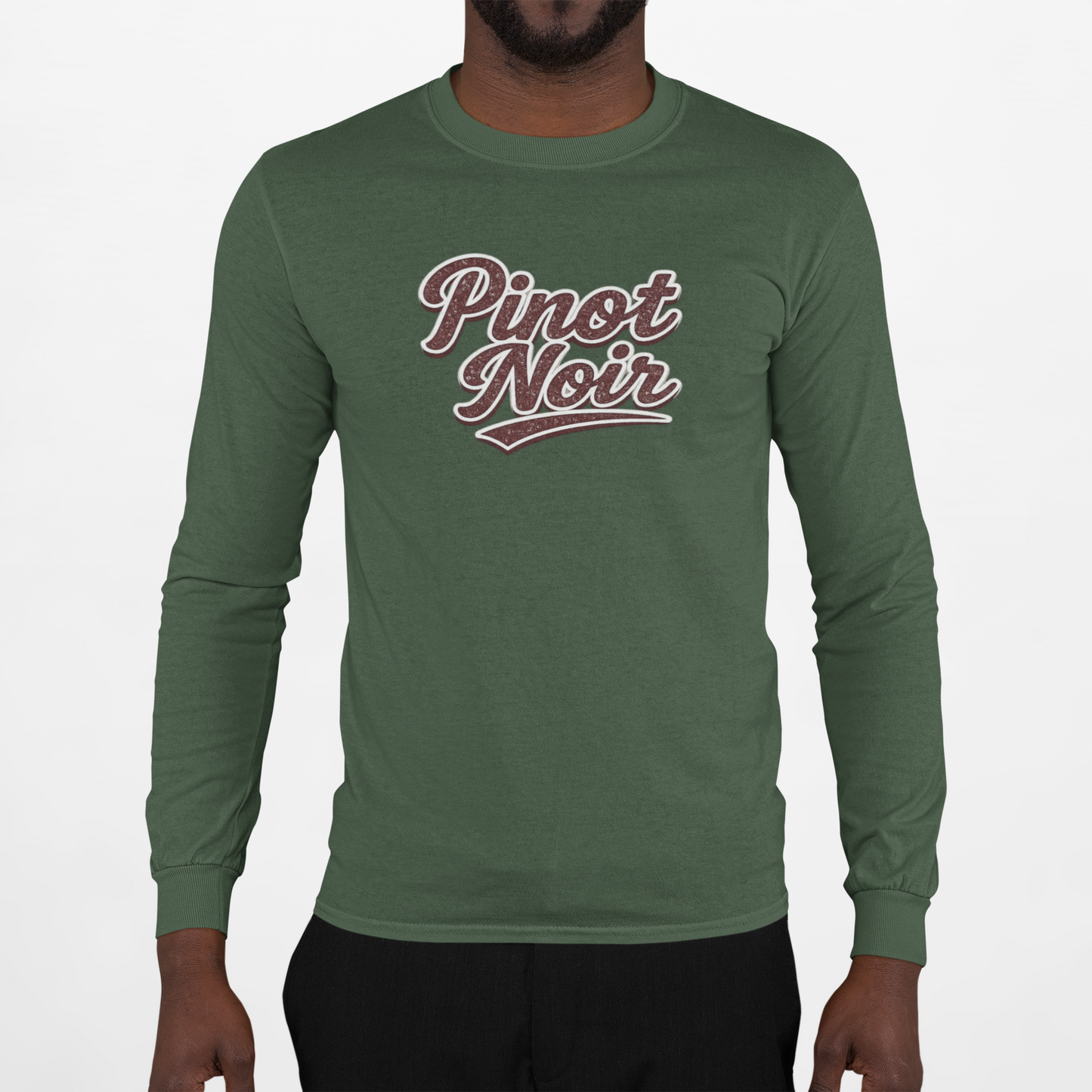 "Pinot Noir" Long Sleeve Tee