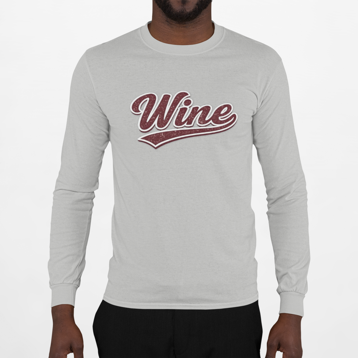 "Wine" Long Sleeve Tee