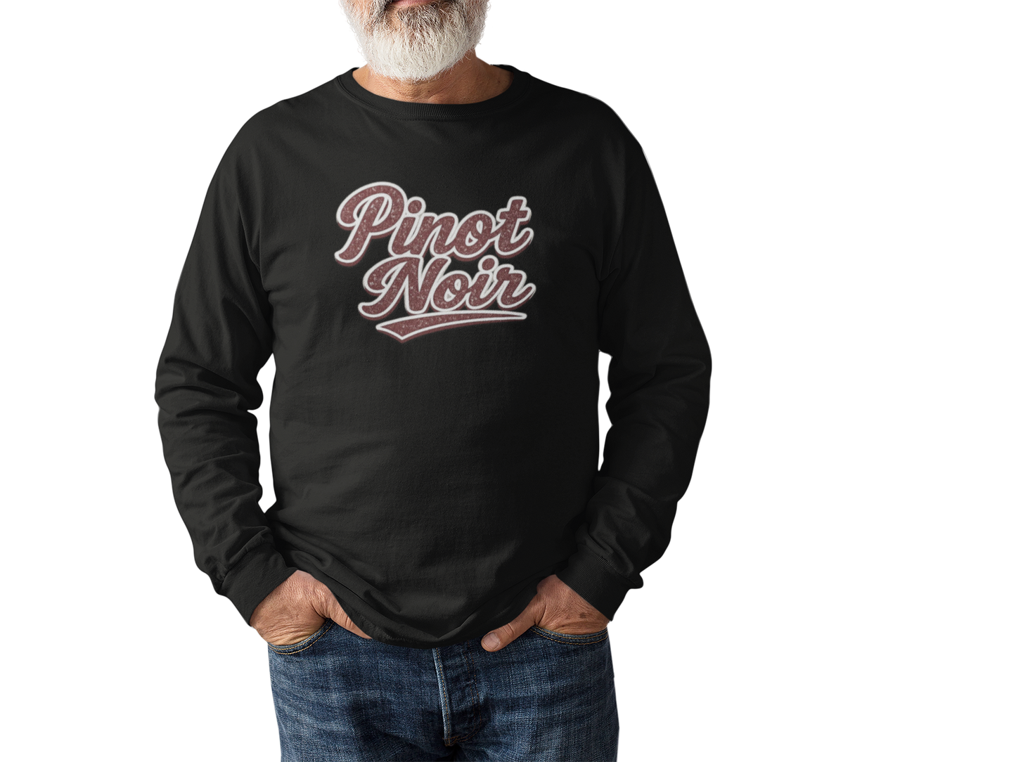 "Pinot Noir" Long Sleeve Tee