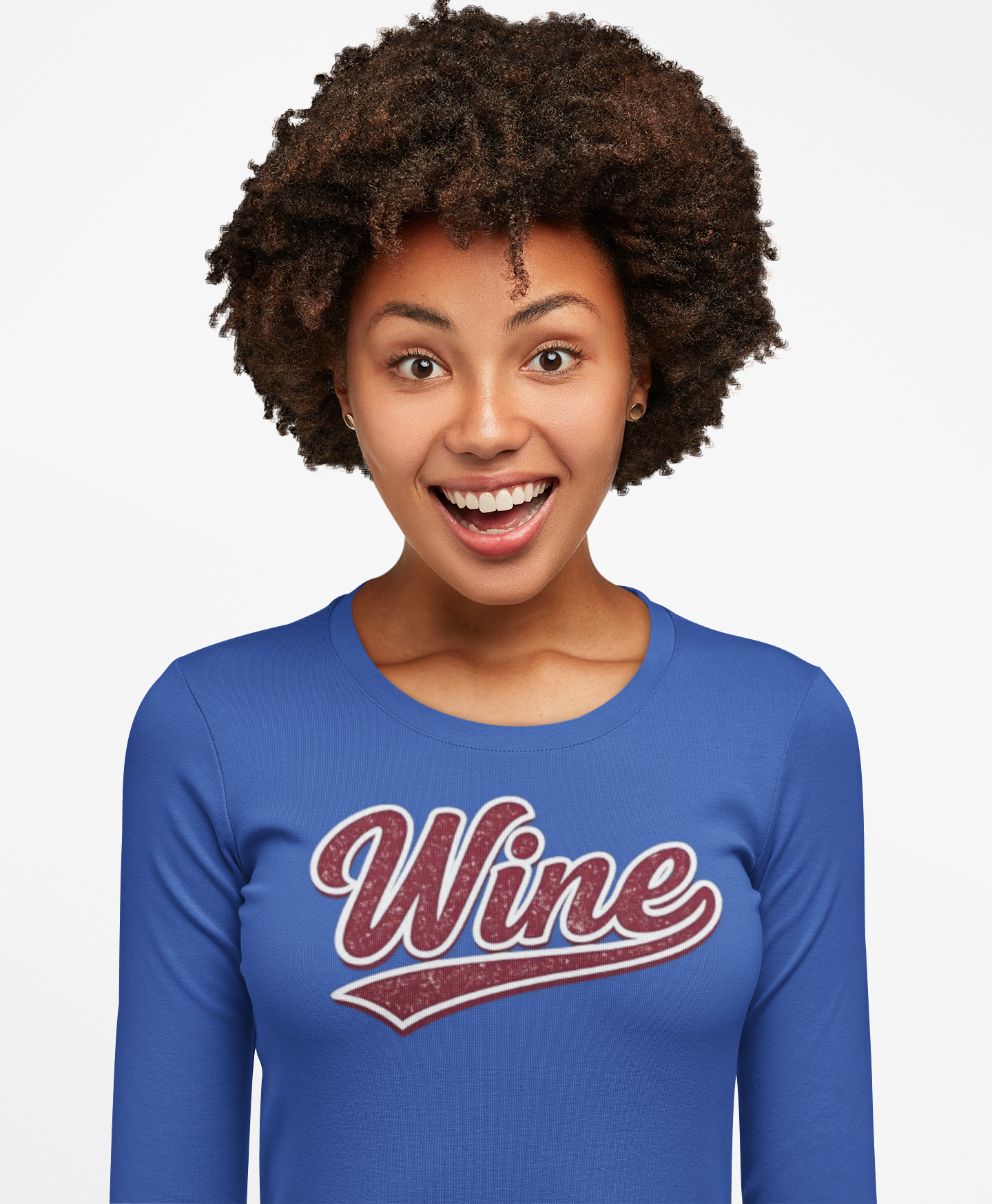 "Wine" Long Sleeve Tee