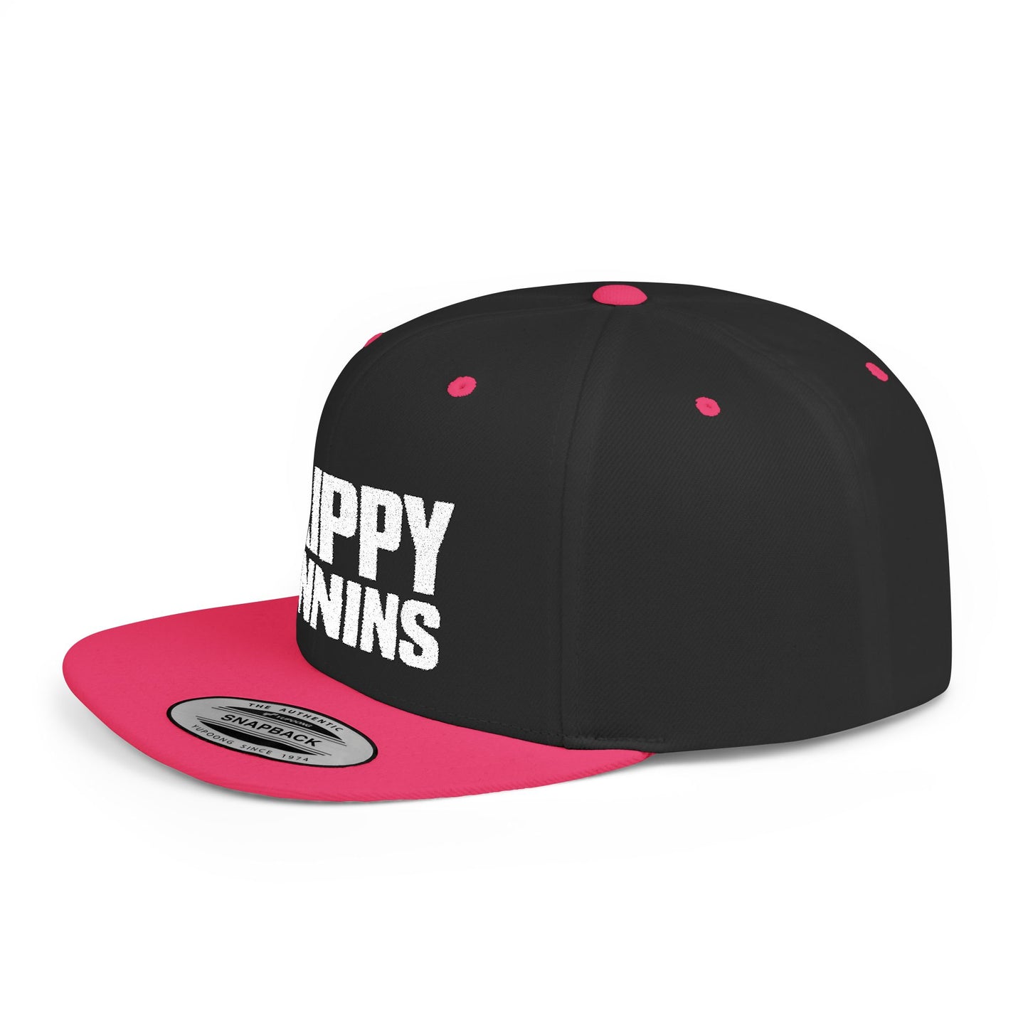 "Grippy Tannins" Embroidered Snapback Hat