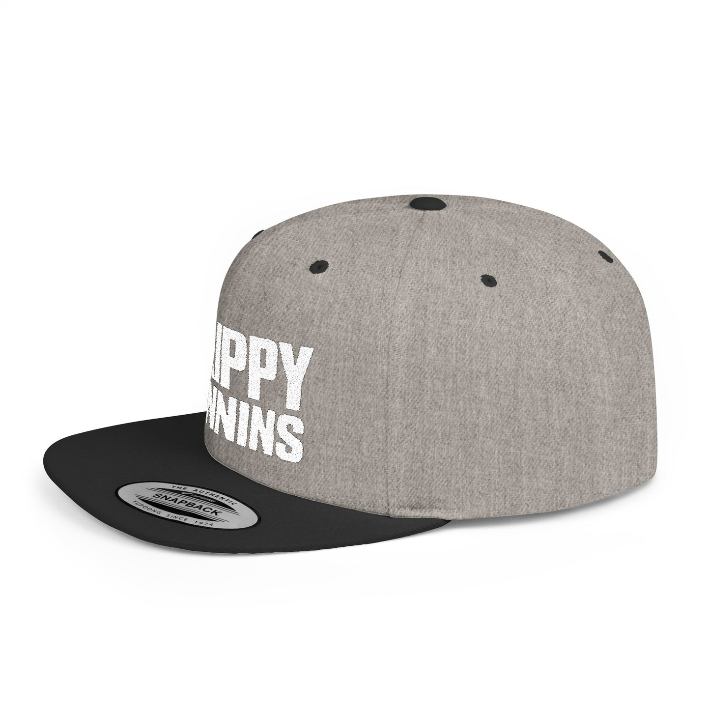 "Grippy Tannins" Embroidered Snapback Hat