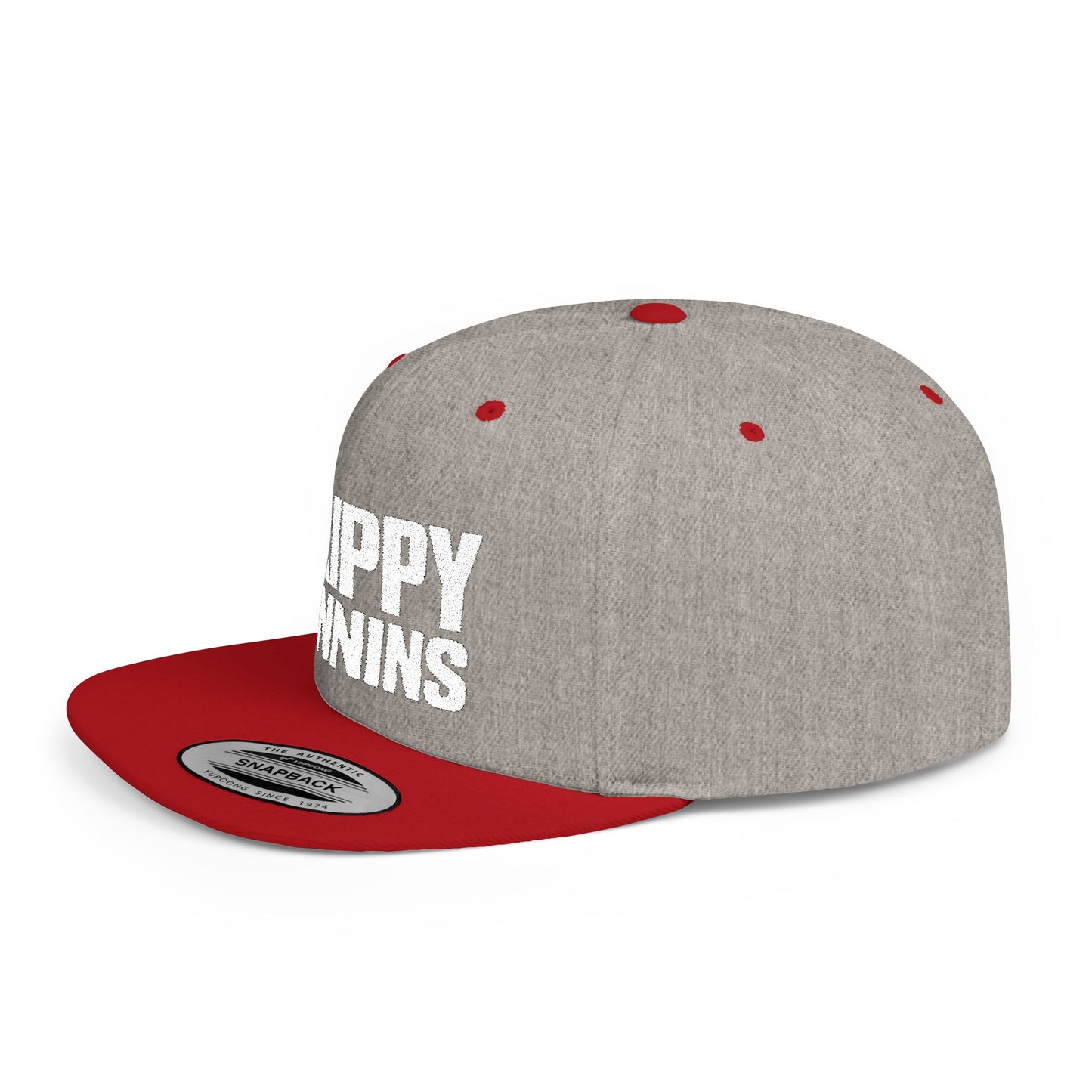 "Grippy Tannins" Embroidered Snapback Hat