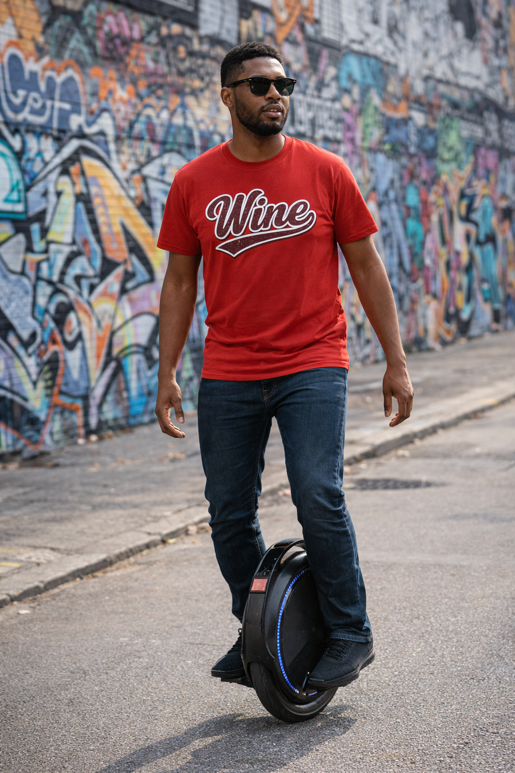 "Wine" Script T-Shirt