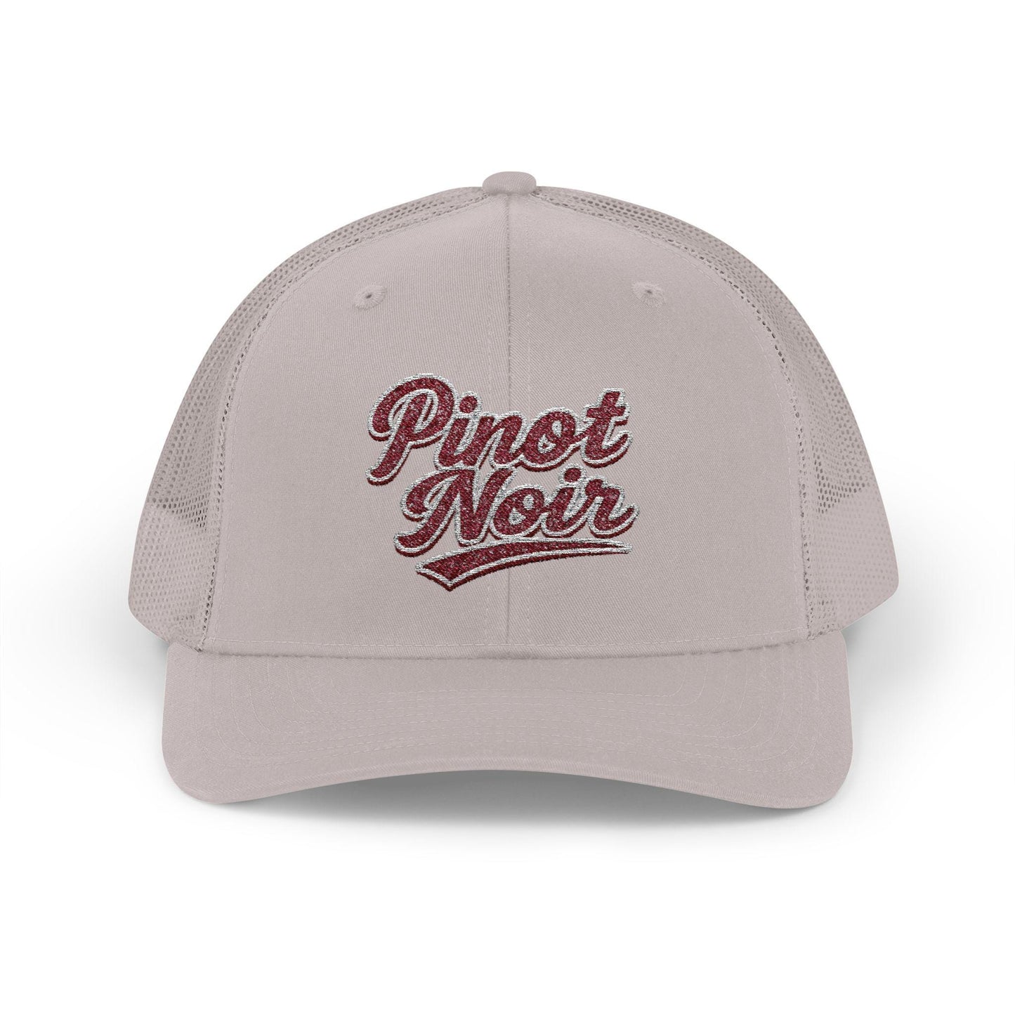Pinot Noir Embroidered Trucker Hat, Wine Lover Gift
