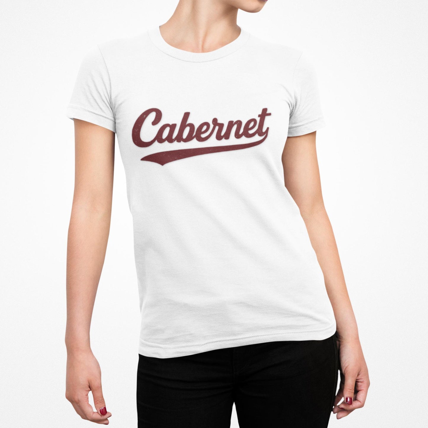 Cabernet Script Tee | Vintage Wine T-Shirt | Wine Lover Gift