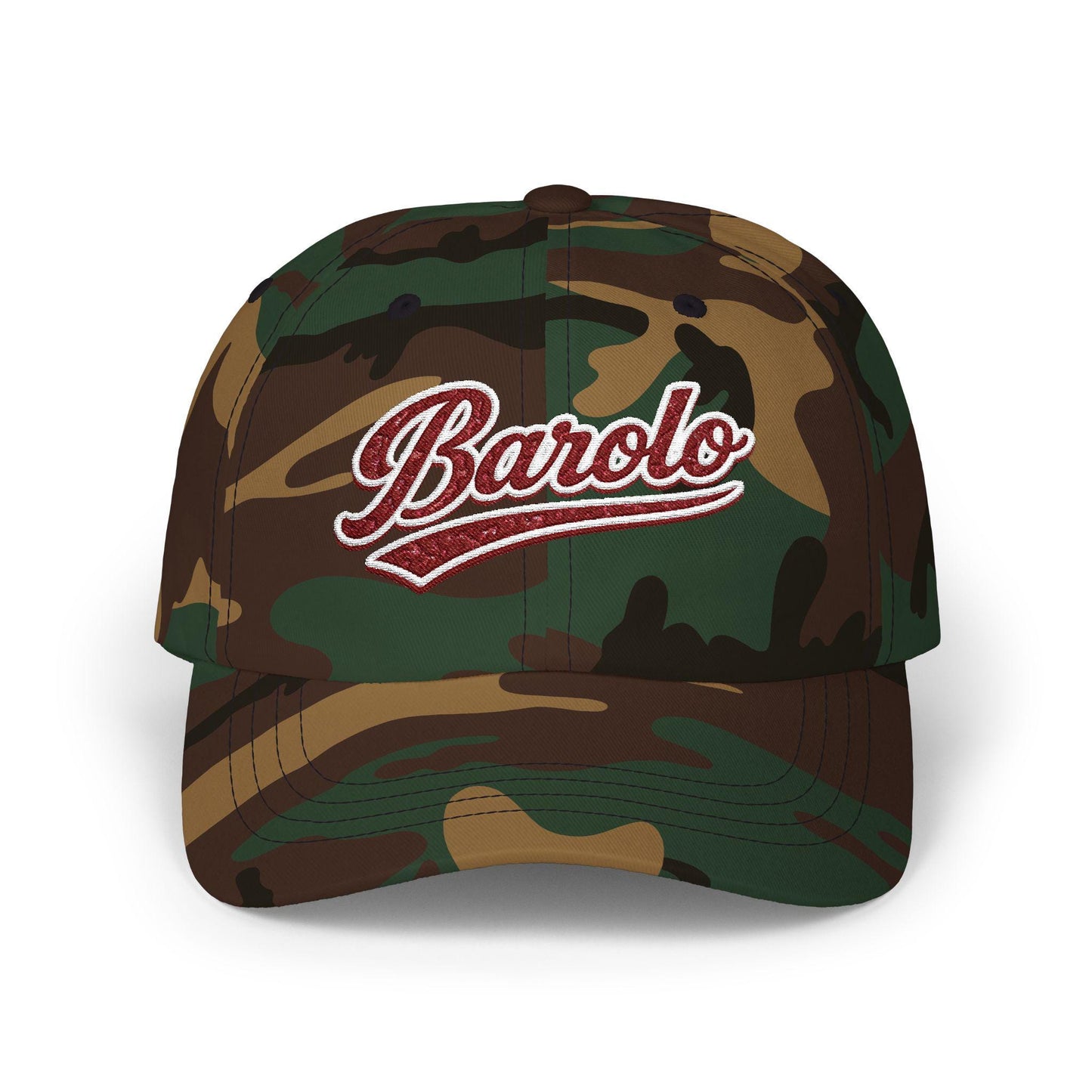 Barolo Dad Hat, Embroidered Wine Cap, Wine Lover Gift, Vineyard Style