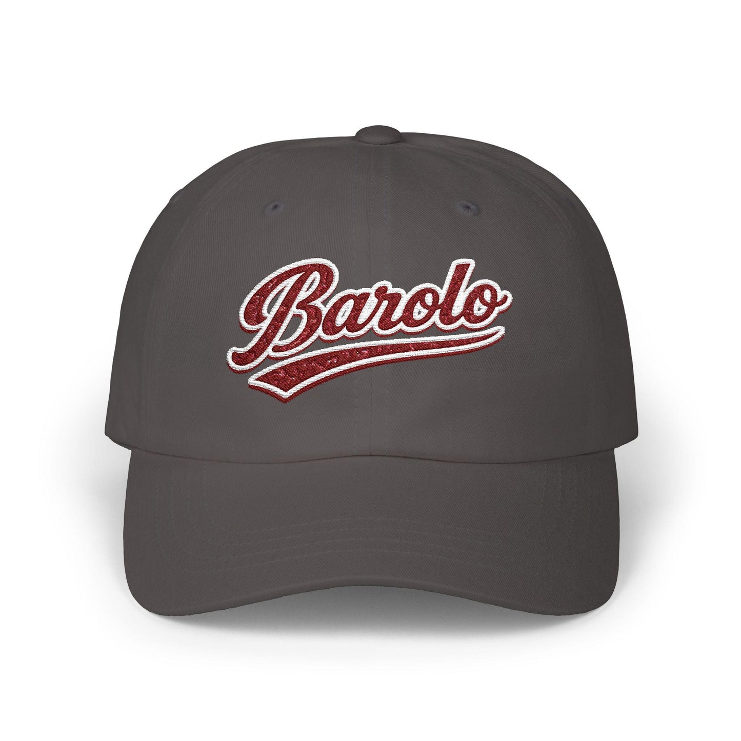 Barolo Dad Hat, Embroidered Wine Cap, Wine Lover Gift, Vineyard Style