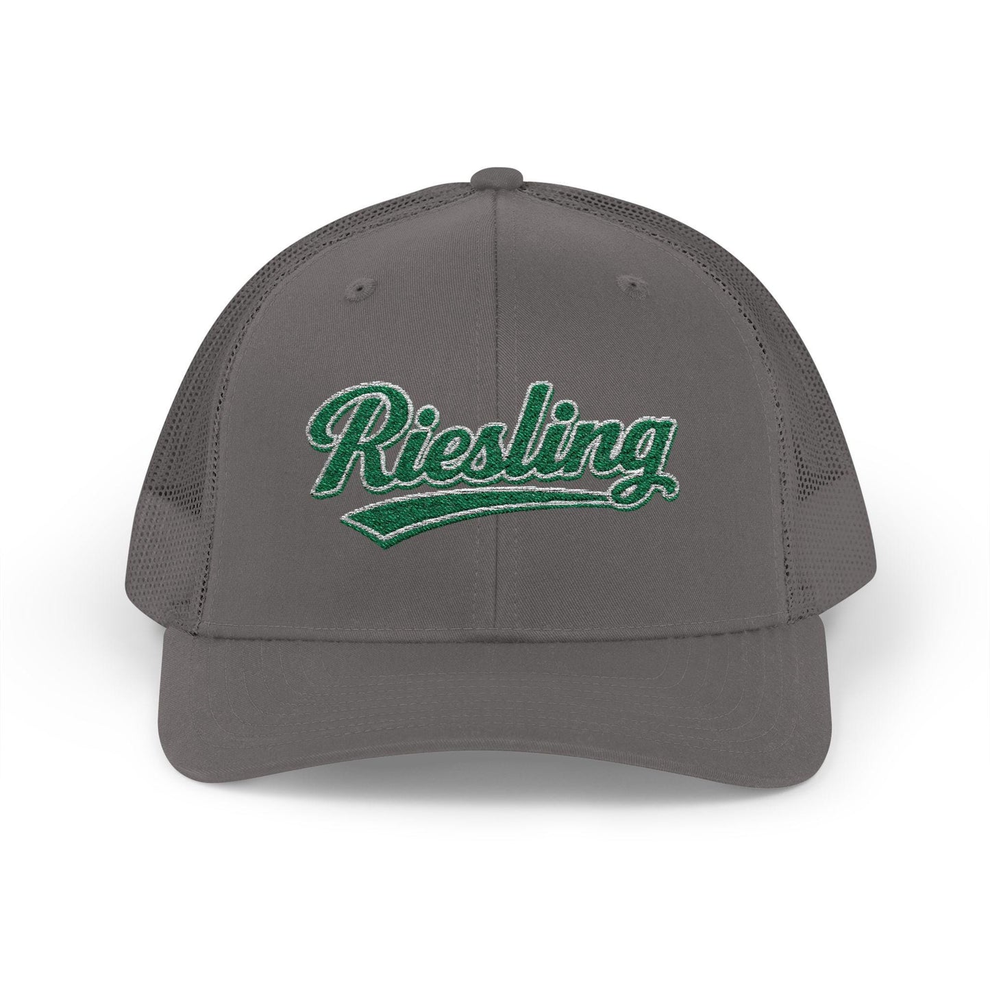Riesling Embroidered Trucker Hat, Wine Lover Gift