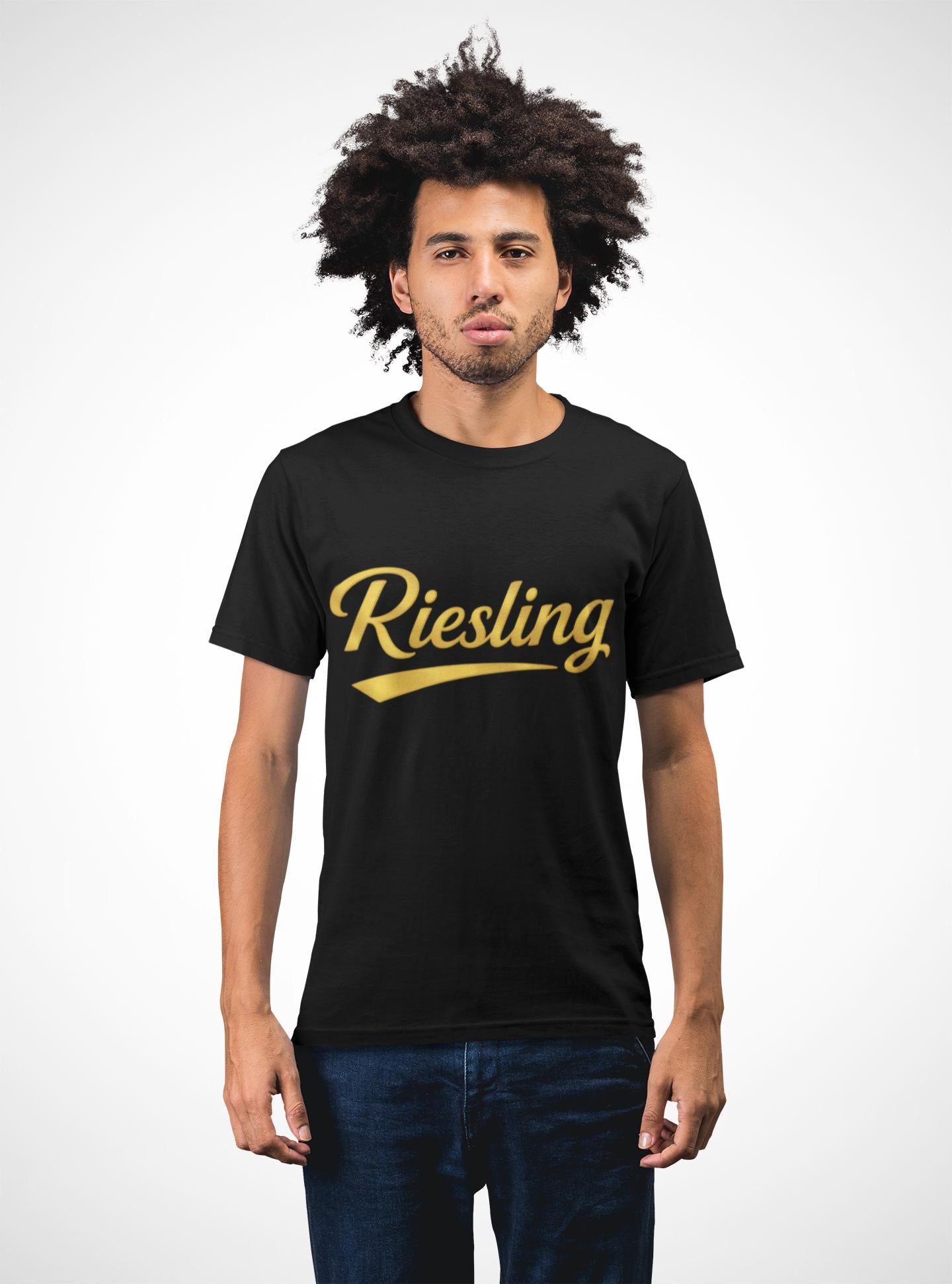 Riesling Script Tee, Wine Lover Shirt